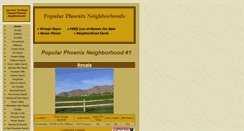 Desktop Screenshot of phoenix-neighborhoods.com